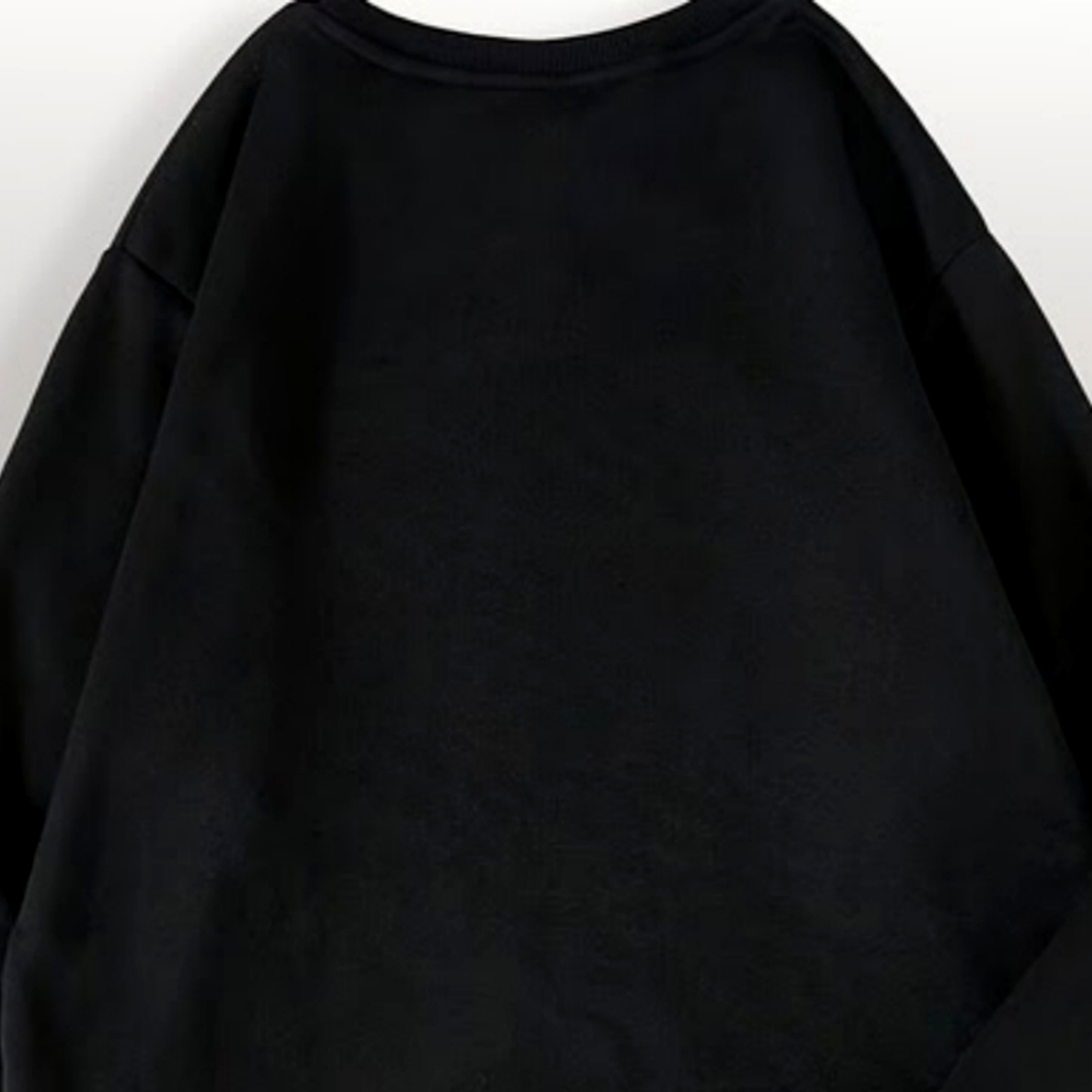 Black Graphic Bear Sweatshirt - Picture 2 of 2